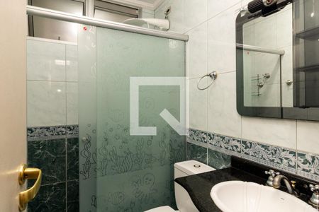 Banheiro de apartamento à venda com 1 quarto, 52m² em Santa Cecília, São Paulo