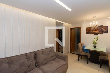 Sala de apartamento para alugar com 2 quartos, 60m² em Novo Riacho, Contagem