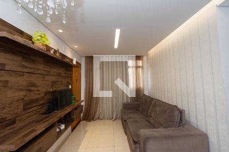 Sala de apartamento para alugar com 2 quartos, 60m² em Novo Riacho, Contagem