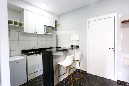 Kitnet sala cozinha de kitnet/studio para alugar com 1 quarto, 26m² em Jardim Panorama, São Paulo