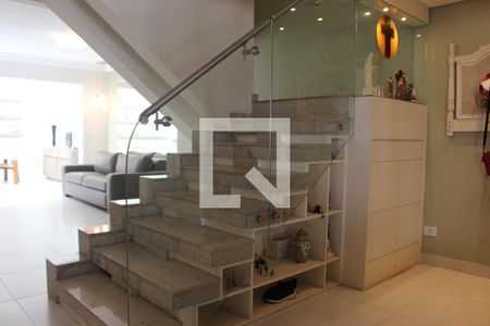 Sala Escada de casa de condomínio à venda com 5 quartos, 290m² em Brooklin Paulista, São Paulo