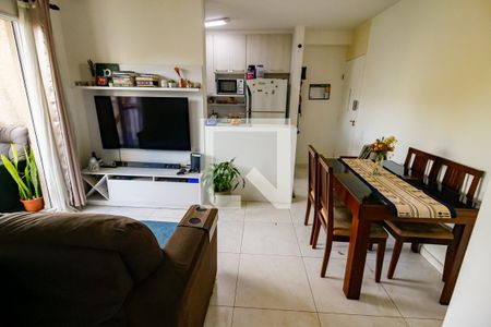 Sala de apartamento à venda com 2 quartos, 54m² em Vila Praia, São Paulo