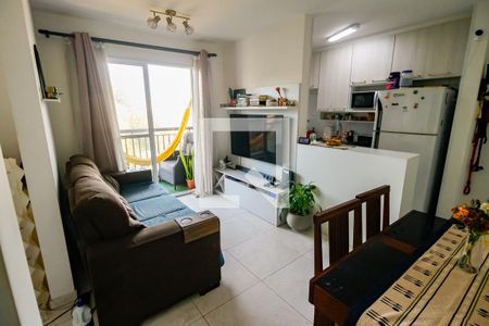 Sala de apartamento à venda com 2 quartos, 54m² em Vila Praia, São Paulo