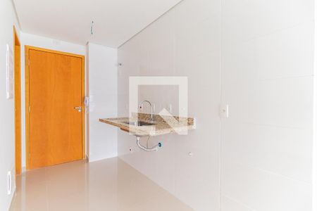 Cozinha de kitnet/studio para alugar com 1 quarto, 26m² em Jardim Taquaral, São Paulo