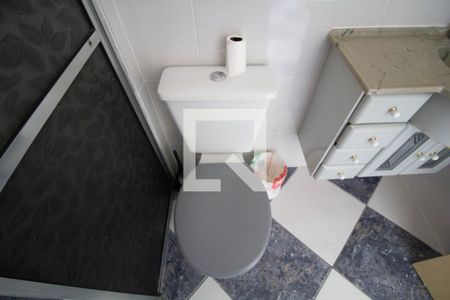 Banheiro da Suíte de apartamento à venda com 1 quarto, 40m² em Vila Carmosina, São Paulo