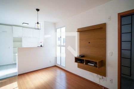 Sala de apartamento para alugar com 2 quartos, 45m² em Jardim Karolyne, Votorantim