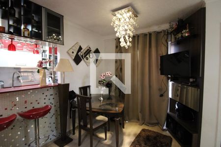 Sala integrada com cozinha de apartamento à venda com 2 quartos, 48m² em Imirim, São Paulo