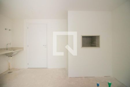 Cozinha de kitnet/studio à venda com 1 quarto, 47m² em Petrópolis, Porto Alegre