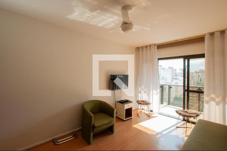 Sala de apartamento para alugar com 1 quarto, 43m² em Jardim Paulista, São Paulo