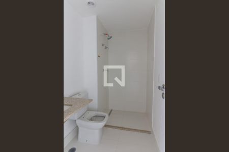 Banheiro de kitnet/studio à venda com 1 quarto, 27m² em Campo Belo, São Paulo