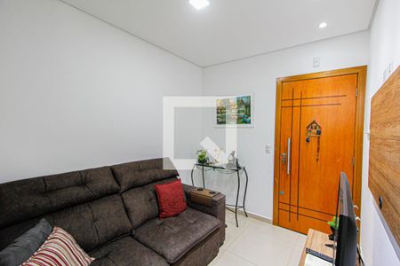 Sala de apartamento à venda com 2 quartos, 85m² em Vila Bela Vista, Santo André