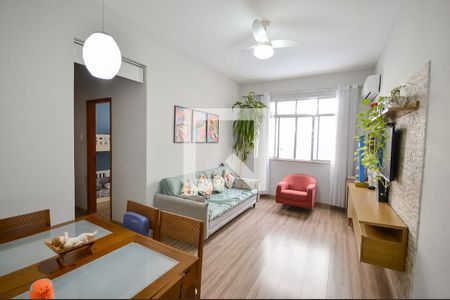 Sala de apartamento à venda com 2 quartos, 68m² em Tijuca, Rio de Janeiro