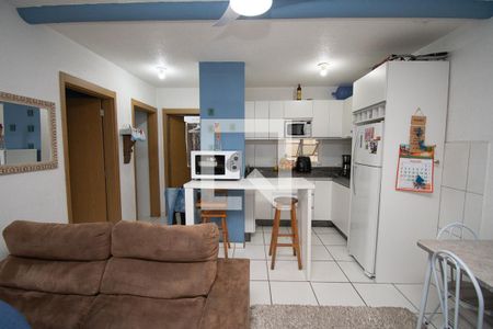 Sala/Cozinha de apartamento à venda com 2 quartos, 60m² em Campina, São Leopoldo