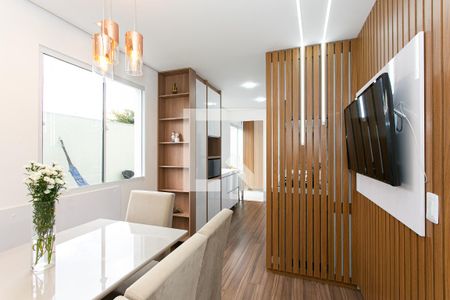 Sala de apartamento à venda com 1 quarto, 65m² em Vila Esperança, São Paulo