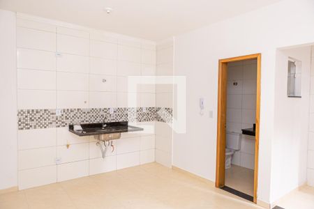 Sala e Cozinha de apartamento à venda com 2 quartos, 39m² em Jardim Triana, São Paulo