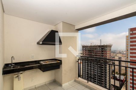 Varanda da Sala de apartamento para alugar com 3 quartos, 81m² em Jardim Flor da Montanha, Guarulhos