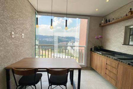 Varanda gourmet de apartamento à venda com 2 quartos, 72m² em Tamboré, Santana de Parnaíba