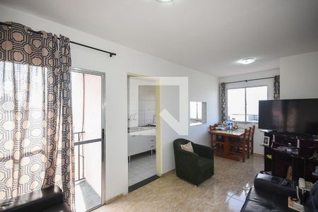 Sala de apartamento à venda com 2 quartos, 50m² em Jardim Maria Rosa, Taboão da Serra