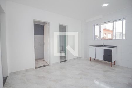 Sala/Cozinha de apartamento à venda com 1 quarto, 34m² em Vila Lucia, São Paulo