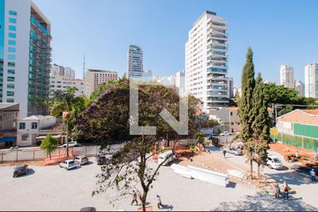 Vista da Sala de apartamento para alugar com 2 quartos, 78m² em Jardim Paulista, São Paulo