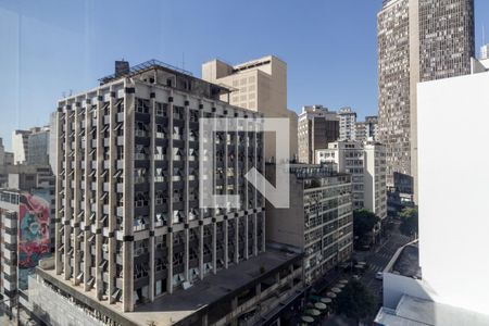 Vista do Studio de kitnet/studio para alugar com 1 quarto, 22m² em República, São Paulo