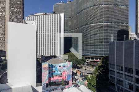 Vista do Studio de kitnet/studio para alugar com 1 quarto, 22m² em República, São Paulo