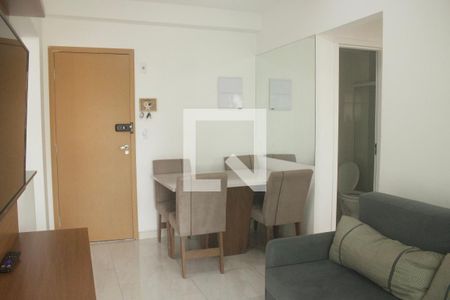 Sala de apartamento para alugar com 2 quartos, 59m² em Canto do Forte, Praia Grande