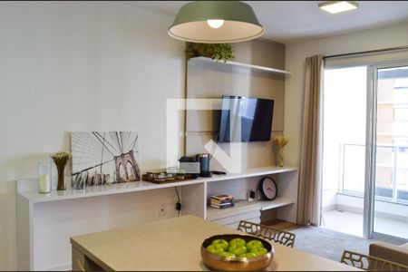 Studio à venda com 42m², 1 quarto e 1 vagaSala