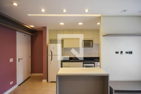 Sala de apartamento para alugar com 1 quarto, 47m² em Morumbi, São Paulo