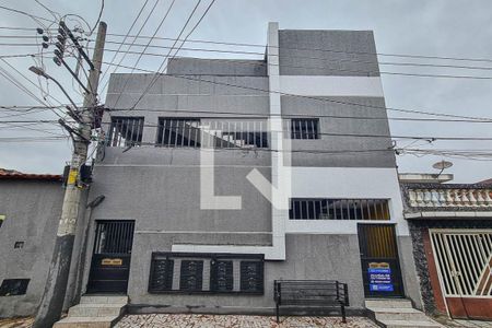 fachada / placa instalada de apartamento à venda com 1 quarto, 70m² em Vila Mazzei, São Paulo