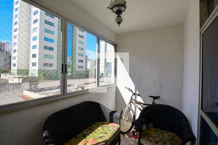 Varanda de apartamento à venda com 4 quartos, 200m² em Coração de Jesus, Belo Horizonte