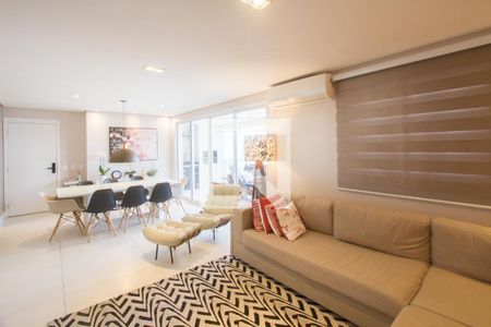 Apartamento à venda com 116m², 3 quartos e 2 vagasSala