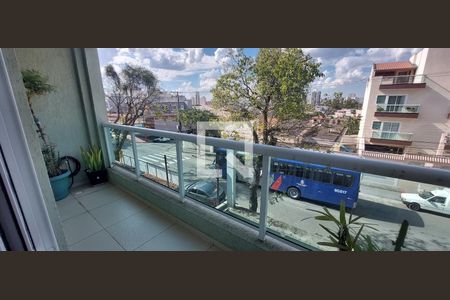 Varanda da Sala de apartamento à venda com 2 quartos, 180m² em Vila Helena, Santo André