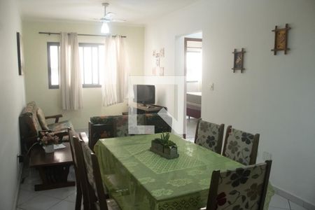 Sala de apartamento para alugar com 2 quartos, 89m² em Aviação, Praia Grande