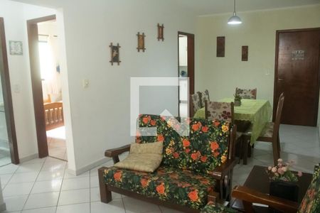 Sala de apartamento para alugar com 2 quartos, 89m² em Aviação, Praia Grande