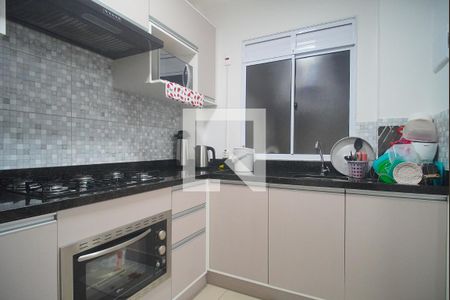 Cozinha de apartamento à venda com 1 quarto, 40m² em Canudos, Novo Hamburgo