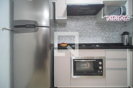 Cozinha de apartamento à venda com 1 quarto, 40m² em Canudos, Novo Hamburgo