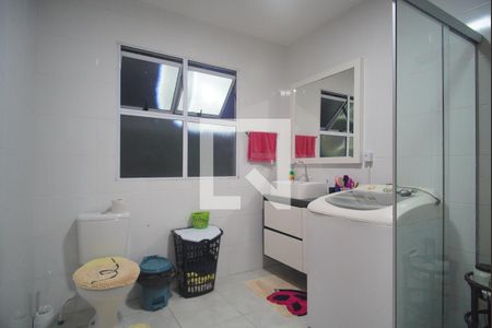 Banheiro de apartamento à venda com 1 quarto, 40m² em Canudos, Novo Hamburgo
