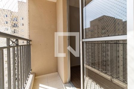 Varanda da Sala de apartamento à venda com 2 quartos, 52m² em Vila Liviero, São Paulo