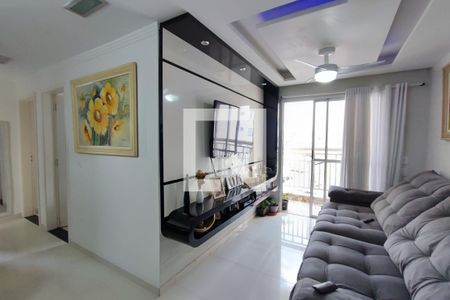 Sala de apartamento à venda com 3 quartos, 78m² em Jardim Capivari, Campinas