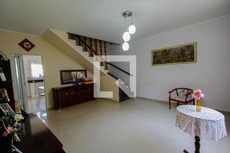 Sala de casa à venda com 3 quartos, 200m² em Vila Camilopolis, Santo André