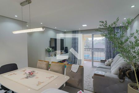 Sala de apartamento à venda com 3 quartos, 84m² em Jaguaré, Osasco