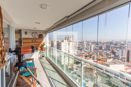 Varanda da Sala   de apartamento à venda com 4 quartos, 115m² em Vila Maria Alta, São Paulo