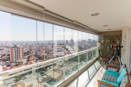 Varanda da Sala   de apartamento à venda com 4 quartos, 115m² em Vila Maria Alta, São Paulo