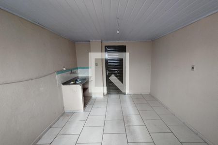 Sala - Cozinha de casa para alugar com 1 quarto, 50m² em Vila Tiberio, Ribeirão Preto