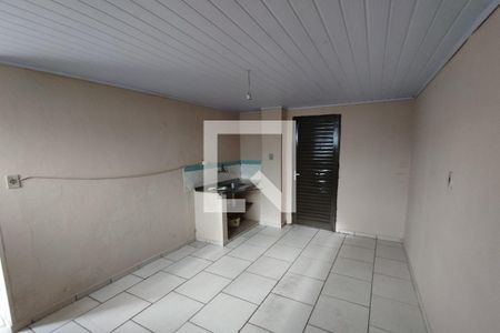 Sala - Cozinha de casa para alugar com 1 quarto, 50m² em Vila Tiberio, Ribeirão Preto