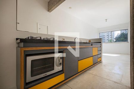 Sala/Cozinha de apartamento para alugar com 2 quartos, 53m² em Pinheiros, São Paulo