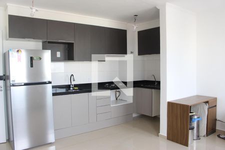 Cozinha de apartamento para alugar com 1 quarto, 34m² em Santo Amaro, São Paulo