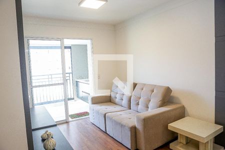 Sala de apartamento para alugar com 3 quartos, 76m² em Vila Floresta, Santo André