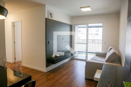 Sala de apartamento para alugar com 3 quartos, 76m² em Vila Floresta, Santo André